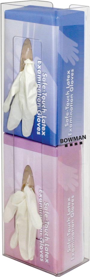 Dispenser Glove Double High Grade Flexible Clear .. .  .  